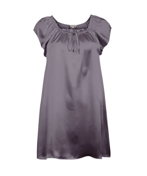 Lady Avenue Natkjoler/ Underkjoler/ Chemiser<354 GRAPHITE - Silk Woven Baby