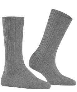 Falke Ankelstrømper/ Sokker<3399 GREYMIX - Cosy Wool Boot Sock