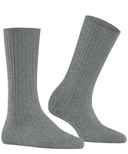 Falke Ankelstrømper/ Sokker<3399 GREYMIX - Cosy Wool Boot Sock