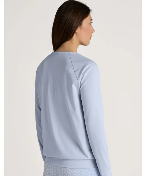 Calida Top/ Loungeshirt/ Pyjamas<470 HARMONY BLUE - Favourites Sleep Shirt Long-Sleeve