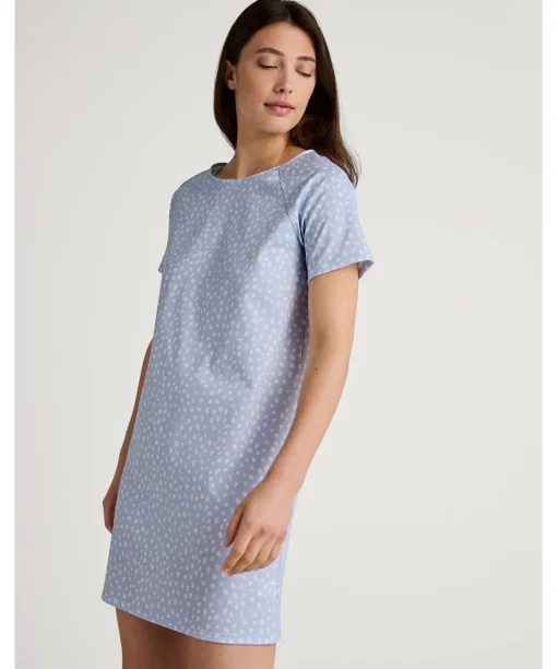 Calida Natkjoler/ Underkjoler/ Chemiser<470 HARMONY BLUE - Favourites Sleep Nightdress