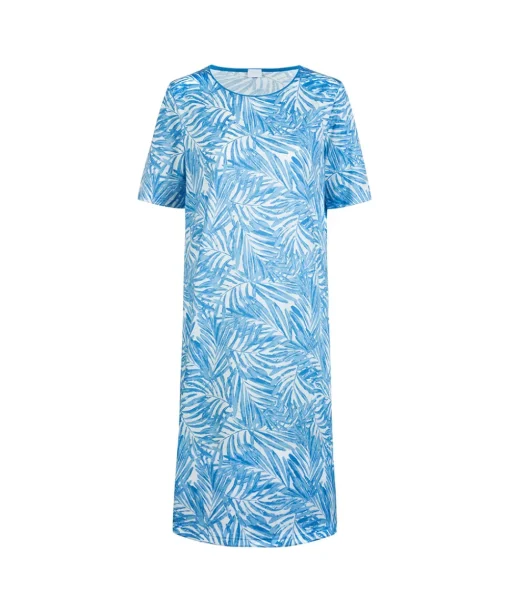Mey Natskjorter/ Big Shirts<555 HOLIDAY BLUE - Ivani Short-Sleeved Sleepshirt