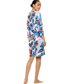 Mey Natskjorter/ Big Shirts|Natkjoler/ Underkjoler/ Chemiser<555 HOLIDAY BLUE - Jacky 3/4-Sleeved Sleepshirt