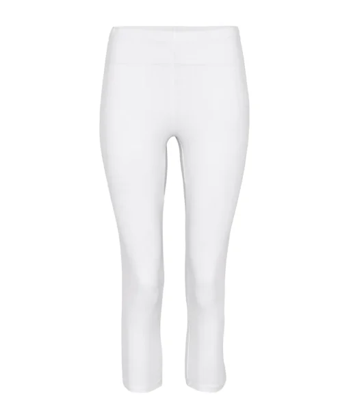 Decoy Strømpebukser/ Leggings<1 HVID - Capri, Organic
