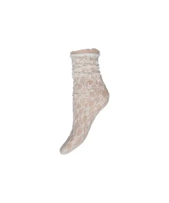 Hype The Detail Ankelstrømper/ Sokker<1201 HVID - Lace Fall Down