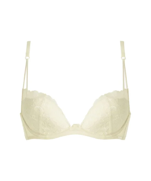 Calvin Klein Bh'er<101 IVORY - Ck Black Bridal Demi-Plunge Bras