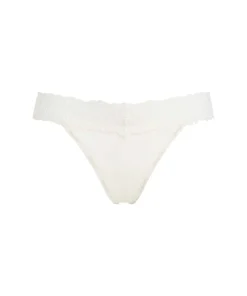 Calvin Klein Trusser<101 IVORY - Soft Stretch Lace Coordinate Thong
