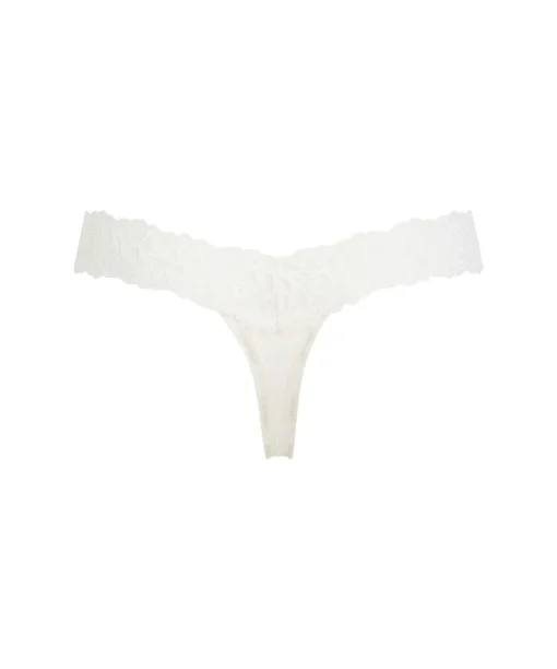 Calvin Klein Trusser<101 IVORY - Soft Stretch Lace Coordinate Thong