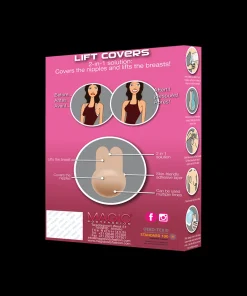 MAGIC Bodyfashion Tilbehør<153 LATTE - Breast Pad Lift Covers