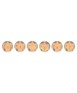 MAGIC Bodyfashion Tilbehør<153 LATTE - Breast Tape Breast Tape