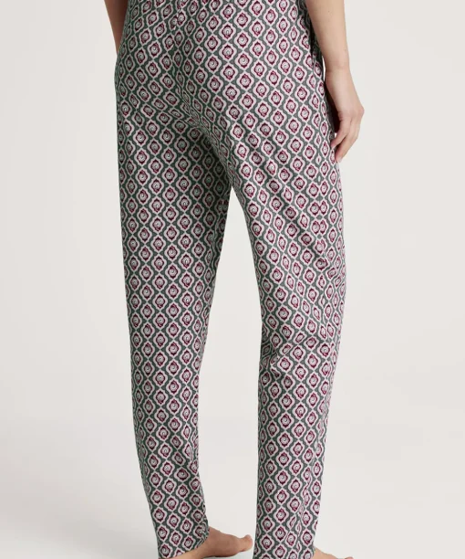 Calida Shorts/ Loungepants<782 LAUREL GREEN PRINT - Favourites Ground Pants