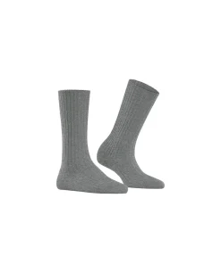 Falke Ankelstrømper/ Sokker<3390 LIGHT GREYMEL. - Cosy Wool Boot SO Socks