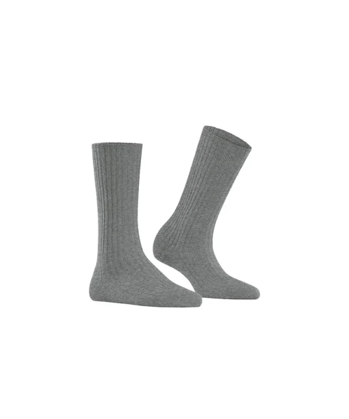 Falke Ankelstrømper/ Sokker<3390 LIGHT GREYMEL. - Cosy Wool Boot SO Socks