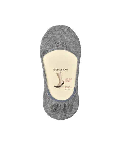 Falke Footies/ Sneaker-strømpe<3390 LIGHT GREYMEL. - Step Medium Cut IN Socks