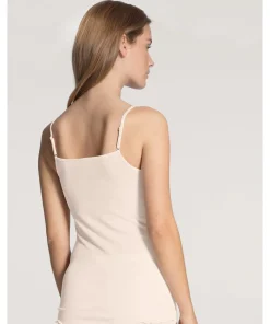 Calida Undertøj<090 LIGHT IVORY - True Confidence Spaghetti Top