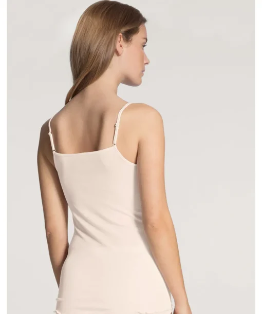 Calida Undertøj<090 LIGHT IVORY - True Confidence Spaghetti Top