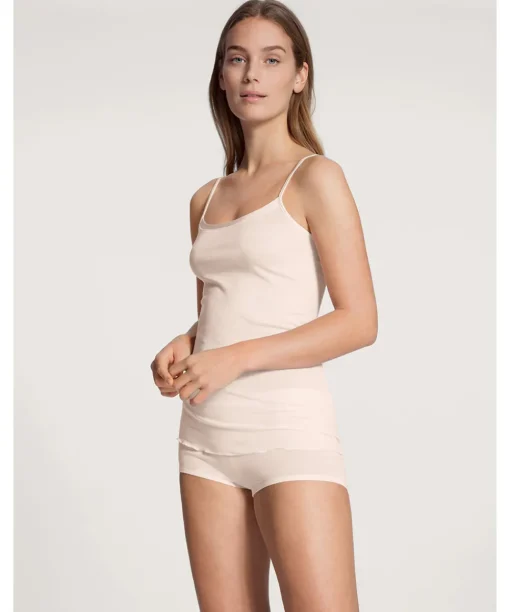 Calida Undertøj<090 LIGHT IVORY - True Confidence Spaghetti Top