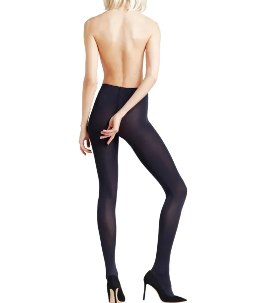 Falke Strømpebukser/ Leggings<6179 MARINE - Seidenglatt 80 TI Tights