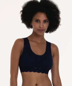 Anita Bh'er<380 MARITIME BLUE - Essential Lace Bralette