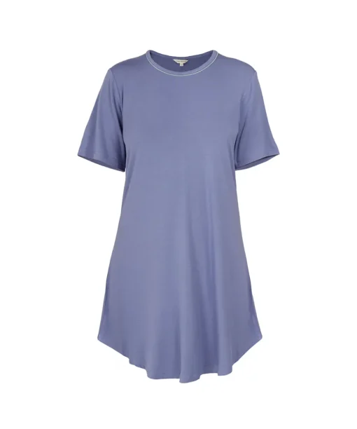 Lady Avenue Natskjorter/ Big Shirts<178 MARLIN BLUE - Bamboo Bigshirt