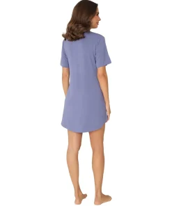 Lady Avenue Natskjorter/ Big Shirts<178 MARLIN BLUE - Bamboo Bigshirt