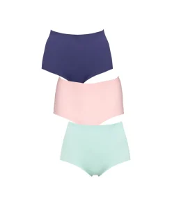 Missya Trusser<393 MIDNIGHT BLUE - Seamless Maxi 3-pack