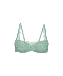 Triumph Bh'er<7329 MISTY TURQUOISE - Body Make-Up Illusion Lace Balconette