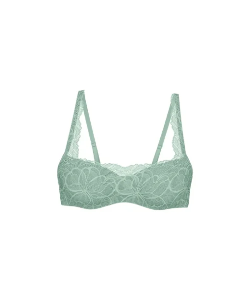 Triumph Bh'er<7329 MISTY TURQUOISE - Body Make-Up Illusion Lace Balconette