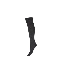 Decoy Ankelstrømper/ Sokker<3305 MØRK GRÅ MELANGE - Knee High Doubleface
