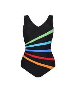 Saltabad Badedragter<050 MULTICOLORS - Rainbow Baddrakt