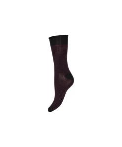 Decoy Ankelstrømper/ Sokker<9005 MULTIFARVET - Bamboo Socks Fine Knit