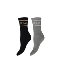 Hype The Detail Ankelstrømper/ Sokker<9006 MULTIFARVET - Tennis Sock 2-Pk