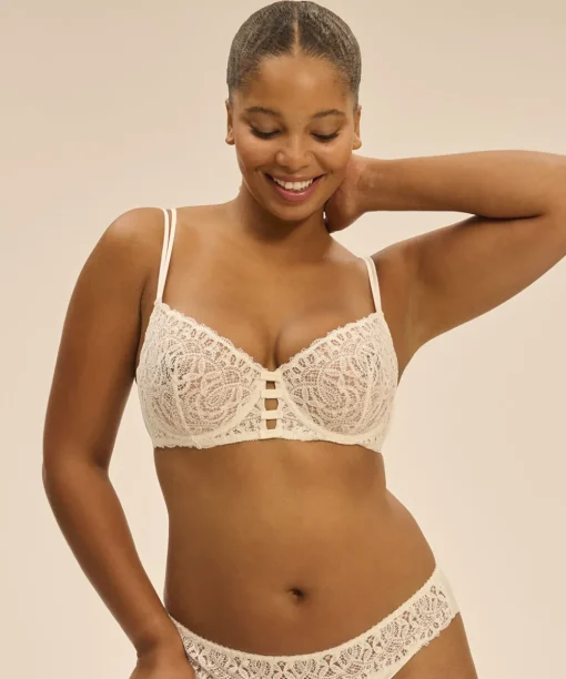 Simone Pérèle Bh'er<030 NATURAL - Symphonie Half Cup Bra