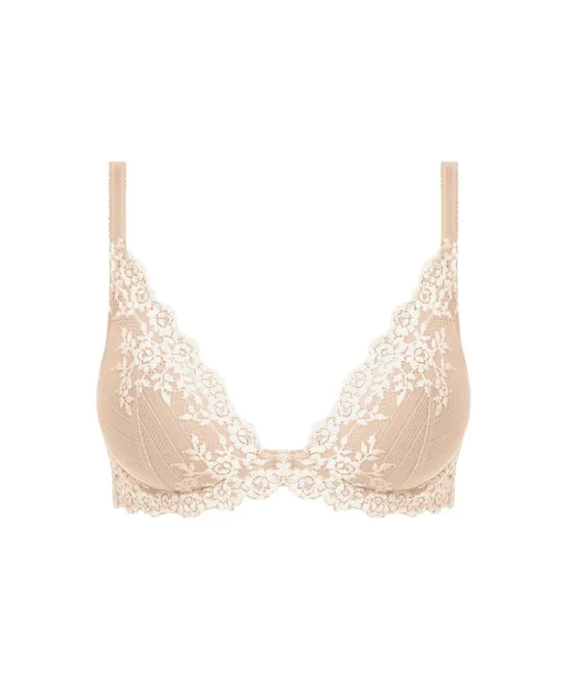 Wacoal Bh'er<271 NATURALLY NUDE / IVORY - Embrace Lace Full cup bra