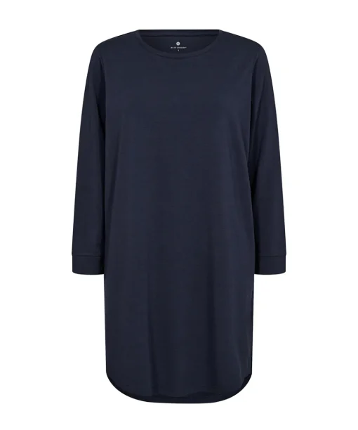 JBS of Denmark Natskjorter/ Big Shirts|Undertøj<49 NAVY - Ls Big T-shirt