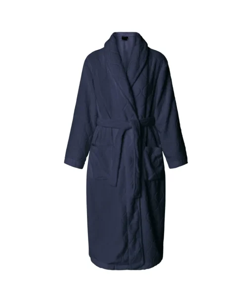 Brandtex Kåber<3865 NAVY BLUE - Bathrobe