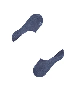 Falke Footies/ Sneaker-strømpe<6127 NAVY MEL. - Step High Cut IN Socks