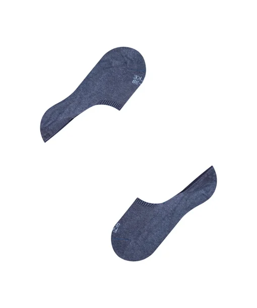 Falke Footies/ Sneaker-strømpe<6127 NAVY MEL. - Step High Cut IN Socks
