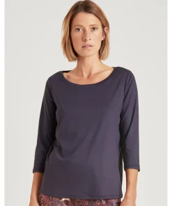 Calida Undertøj<338 NIGHTSHADE - Favourites Butterfly Shirt 3/4 sleeve
