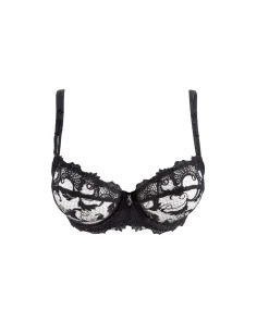 Lise Charmel Bh'er<0005 NO/NOIR - Dressing Floral Demi Cup