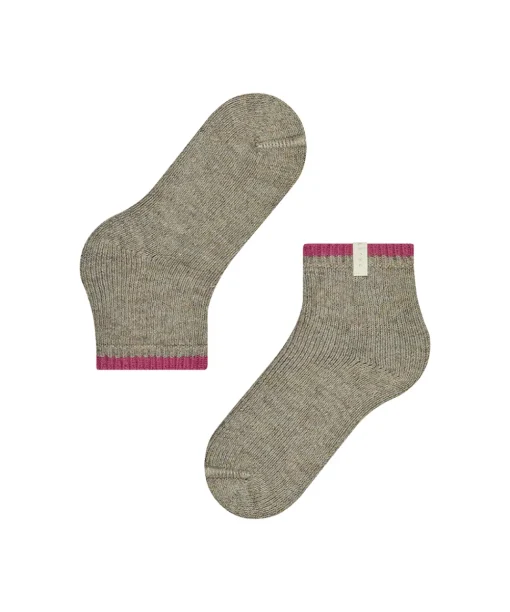 Falke Footies/ Sneaker-strømpe<4770 NUT MEL. - Cosy Plush SSO Socks
