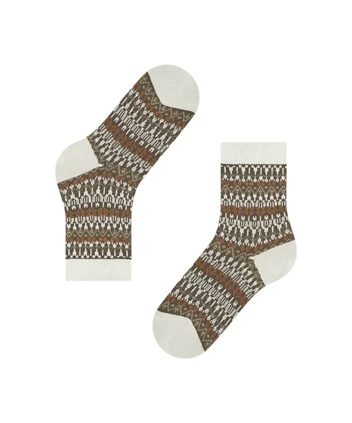 Falke Ankelstrømper/ Sokker<2040 OFF-WHITE - Christmas Eve Sock