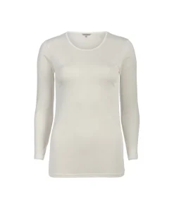 Lady Avenue Undertøj<00 OFF-WHITE - LA - Silk Jersey T