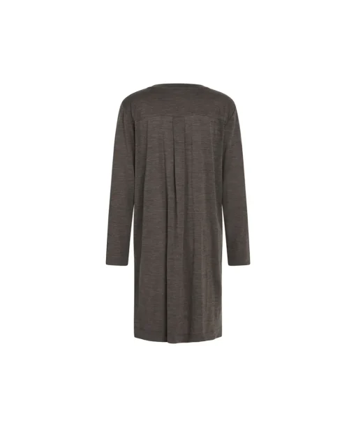 CCDK Copenhagen Natkjoler/ Underkjoler/ Chemiser<8008 PAVEMENT MELANGE - Marcia L/S Dress