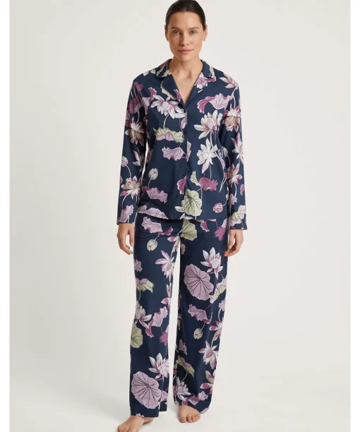 Calida Shorts/ Loungepants<488 PEACOAT BLUE - Favourites Glow Pants