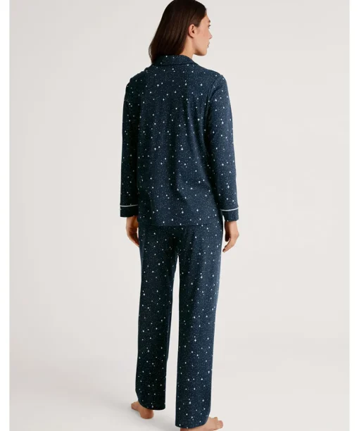 Calida Pyjamas/ Loungewear<488 PEACOAT BLUE - Sweet Dreams Pyjamas