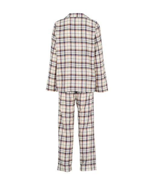 Missya Top/ Loungeshirt/ Pyjamas<330 PEACOAT NAVY - Check Flannel Pyjamas
