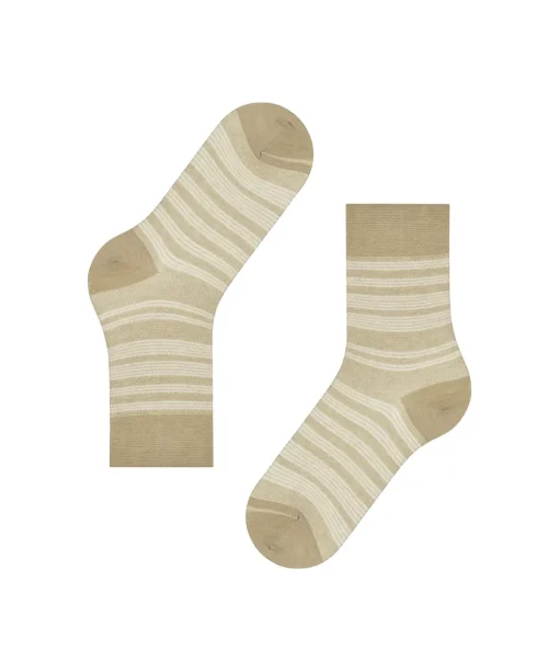 Falke Ankelstrømper/ Sokker<4020 PEARL - Sensitive Sunset Stripe Sock