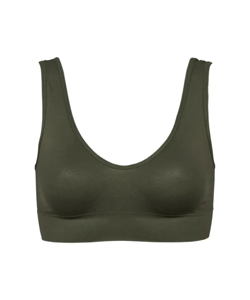 Missya Undertøj|Bh'er<327 PINE ROSIN - Lucia Bra Top Widestraps Solid