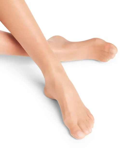 Falke Selvsiddende/ Overknee|Sexet Lingeri<4169 POWDER - Seidenglatt 15 STO Fine Stay-Up